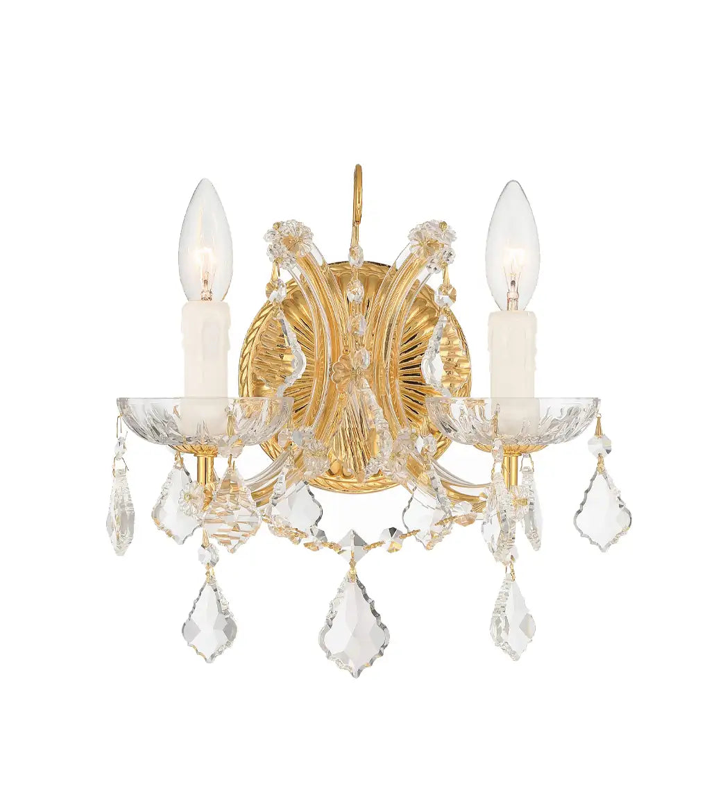 CRYSTORAMA, MARIA THERESA SCONCE, WALL SCONCES