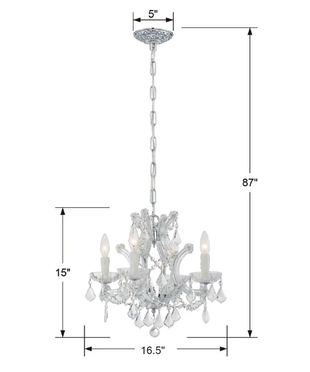 CRYSTORAMA, MARIA THERESA CHANDELIER, CHANDELIER LIGHT