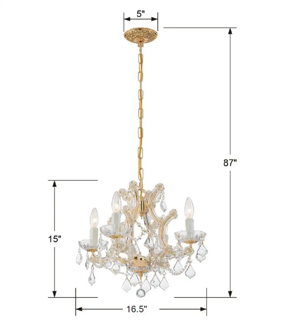 CRYSTORAMA, MARIA THERESA CHANDELIER, CHANDELIER LIGHT