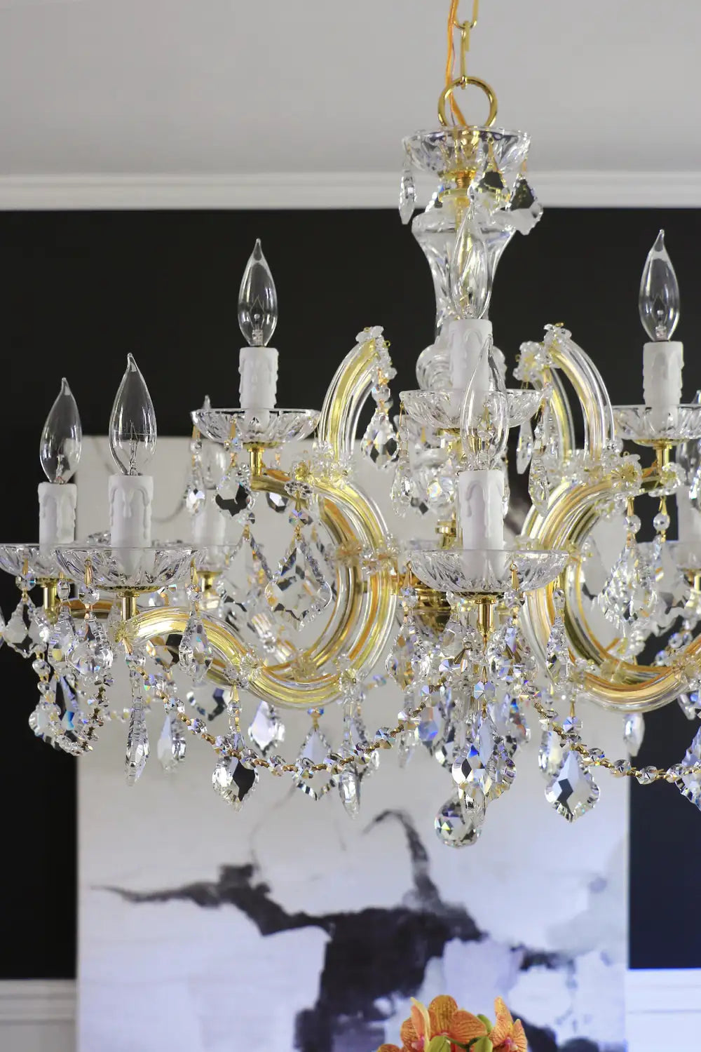 CRYSTORAMA, MARIA THERESA CHANDELIER, CHANDELIER LIGHT