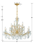 CRYSTORAMA, MARIA THERESA CHANDELIER, CHANDELIER LIGHT