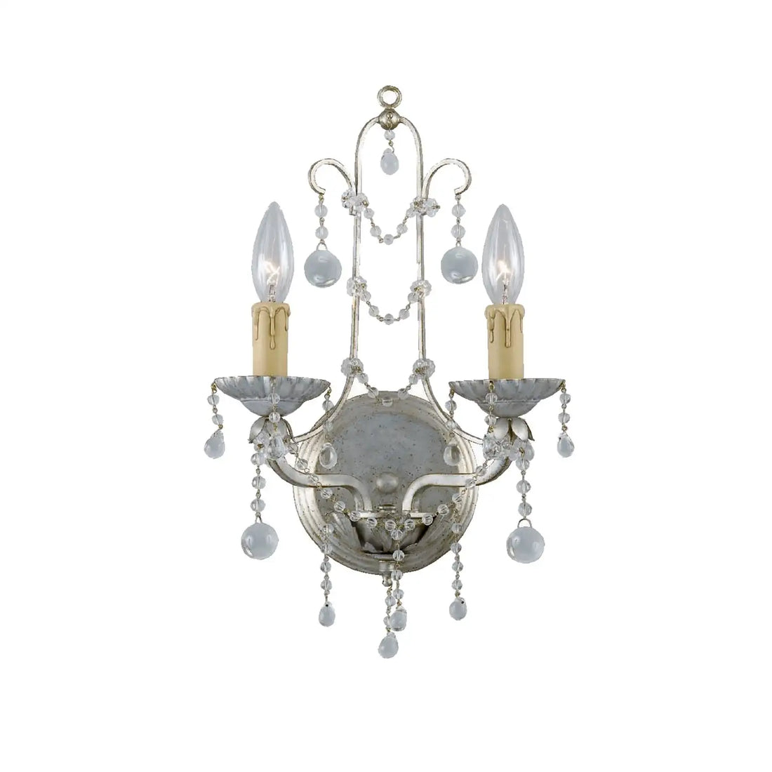 CRYSTORAMA, PARIS MARKET LEAF SCONCE, WALL SCONCES