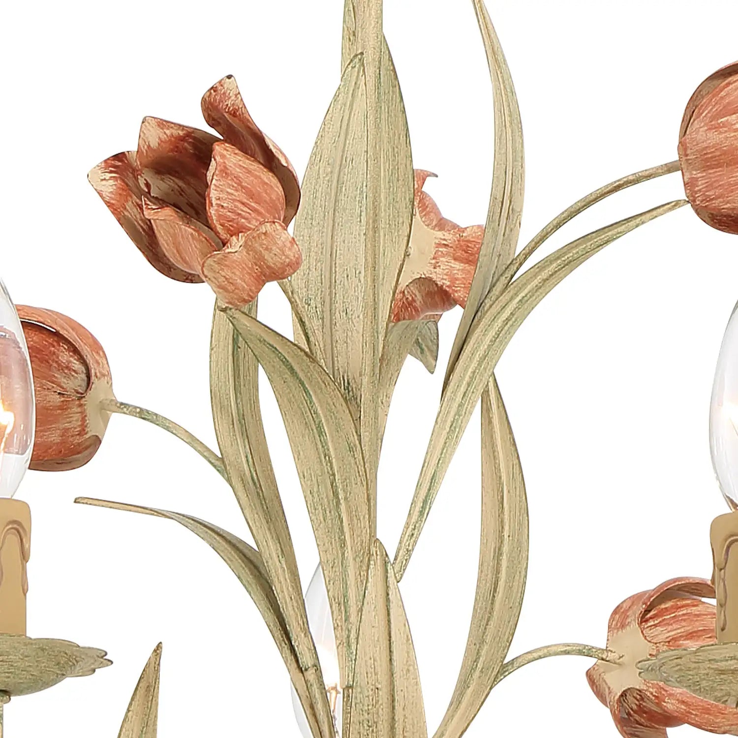 CRYSTORAMA, SOUTHPORT SAGE ROSE CHANDELIER, CHANDELIER LIGHT