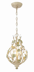 CRYSTORAMA, JOSIE CHAMPAGNE GREEN TEA CHANDELIER, CHANDELIER LIGHT