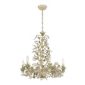 CRYSTORAMA, JOSIE CHAMPAGNE GREEN TEA CHANDELIER, CHANDELIER LIGHT
