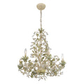CRYSTORAMA, JOSIE CHAMPAGNE GREEN TEA CHANDELIER, CHANDELIER LIGHT