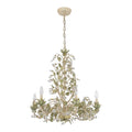 CRYSTORAMA, JOSIE CHAMPAGNE GREEN TEA CHANDELIER, CHANDELIER LIGHT