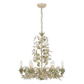 CRYSTORAMA, JOSIE CHAMPAGNE GREEN TEA CHANDELIER, CHANDELIER LIGHT
