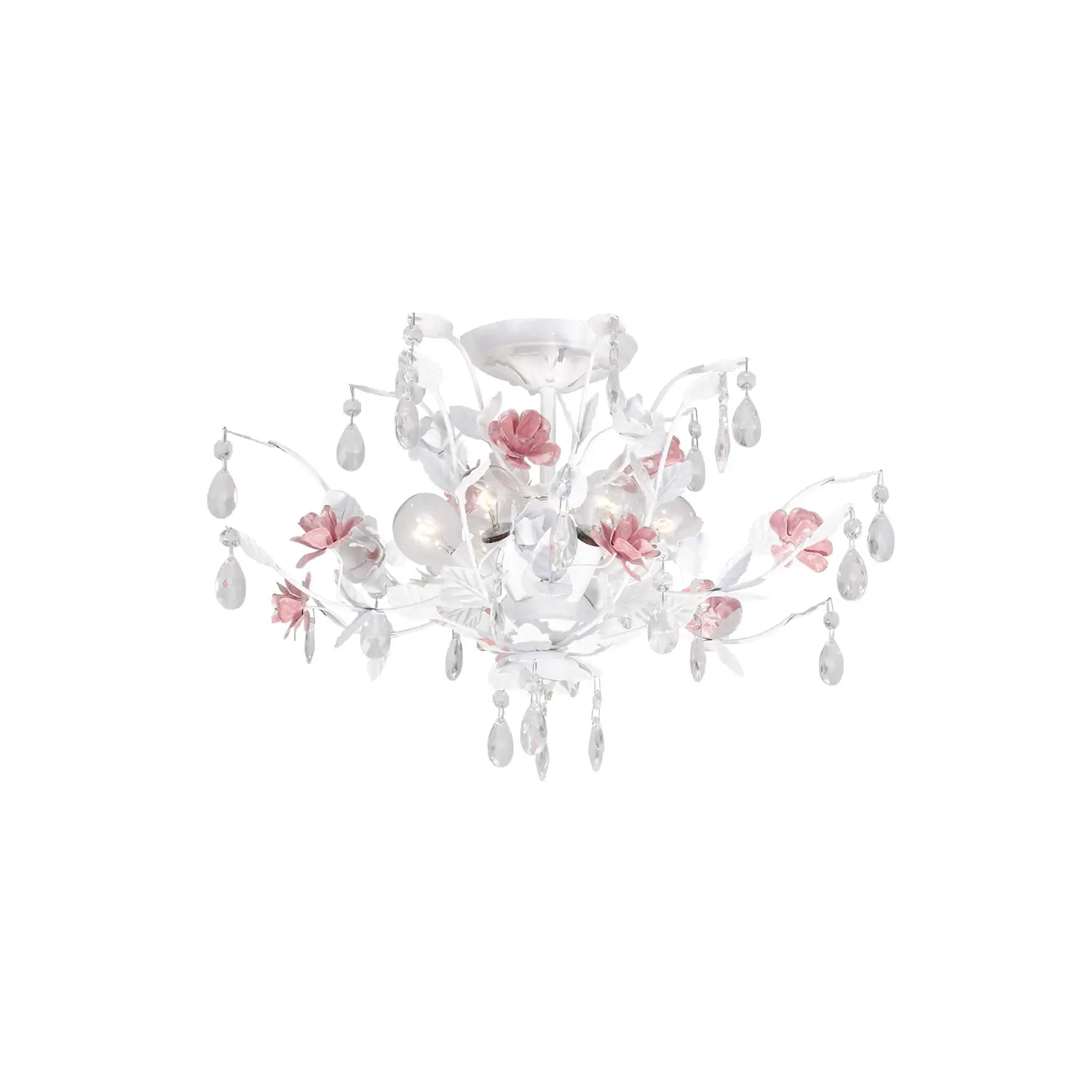 CRYSTORAMA, LOLA WET SEMI FLUSH MOUNT, FLUSH MOUNT CEILING LIGHTS