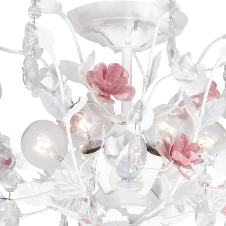 CRYSTORAMA, LOLA WET SEMI FLUSH MOUNT, FLUSH MOUNT CEILING LIGHTS