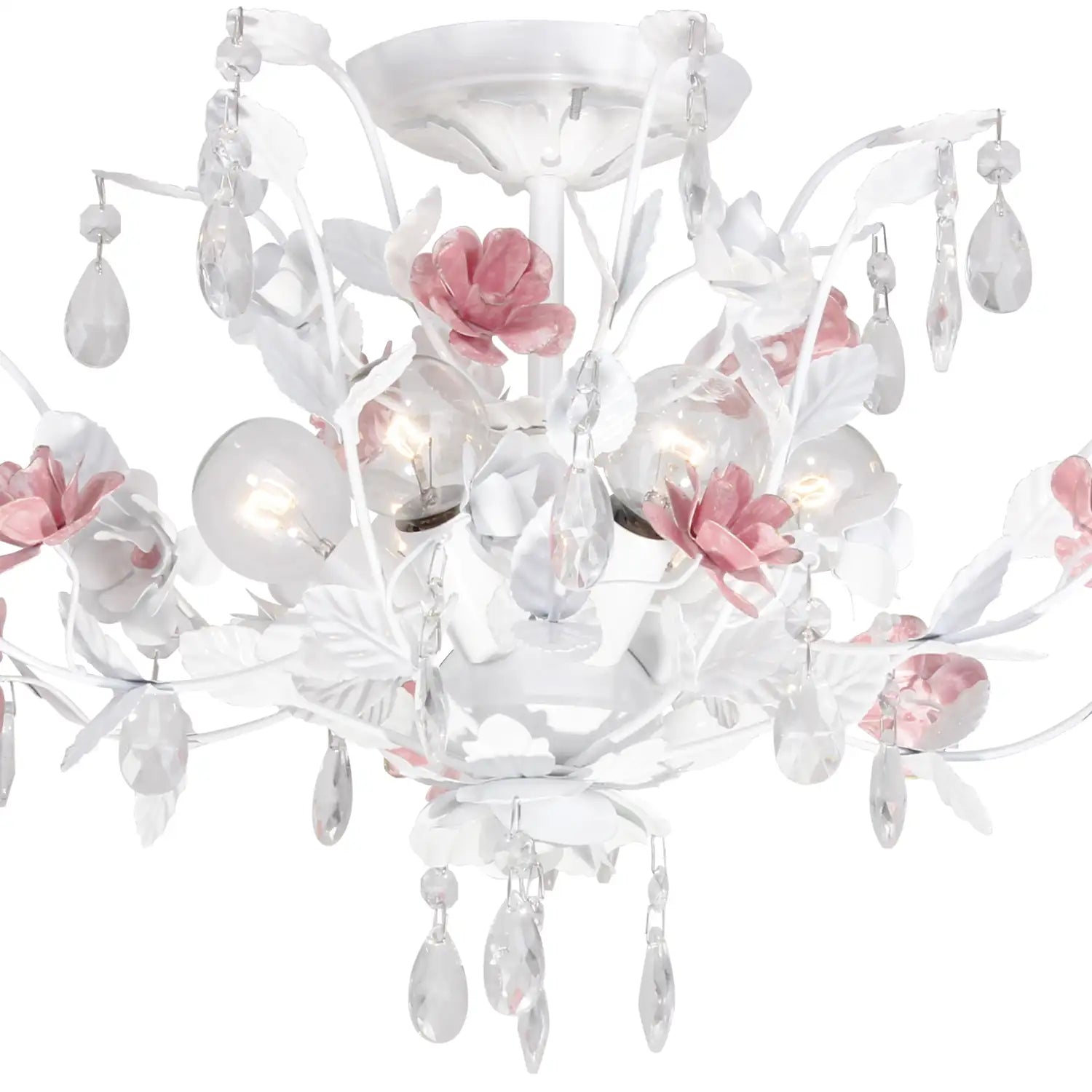 CRYSTORAMA, LOLA WET SEMI FLUSH MOUNT, FLUSH MOUNT CEILING LIGHTS