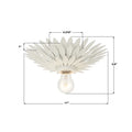 CRYSTORAMA, BROCHE FLUSH MOUNT, FLUSH MOUNT CEILING LIGHTS