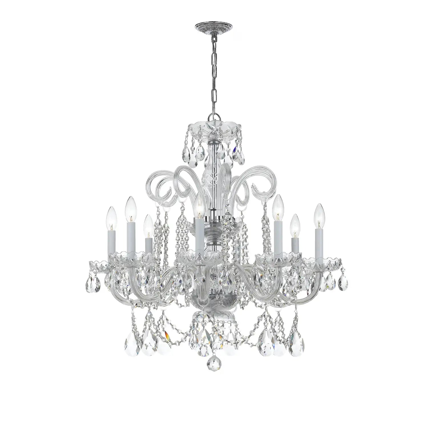 CRYSTORAMA, TRADITIONAL CRYSTAL CHANDELIER, CHANDELIER LIGHT