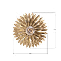 CRYSTORAMA, BROCHE SCONCE, WALL SCONCES
