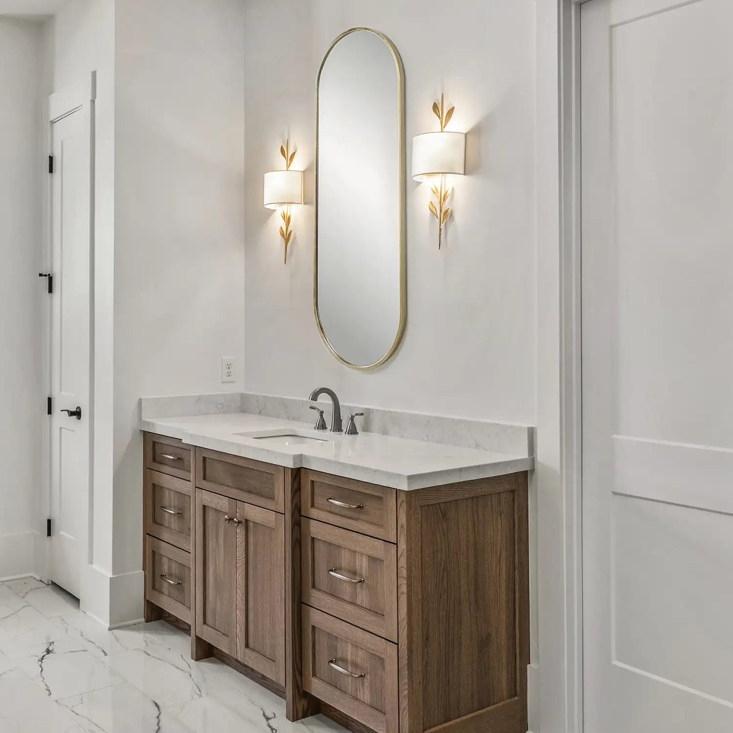CRYSTORAMA, BROCHE SCONCE, WALL SCONCES