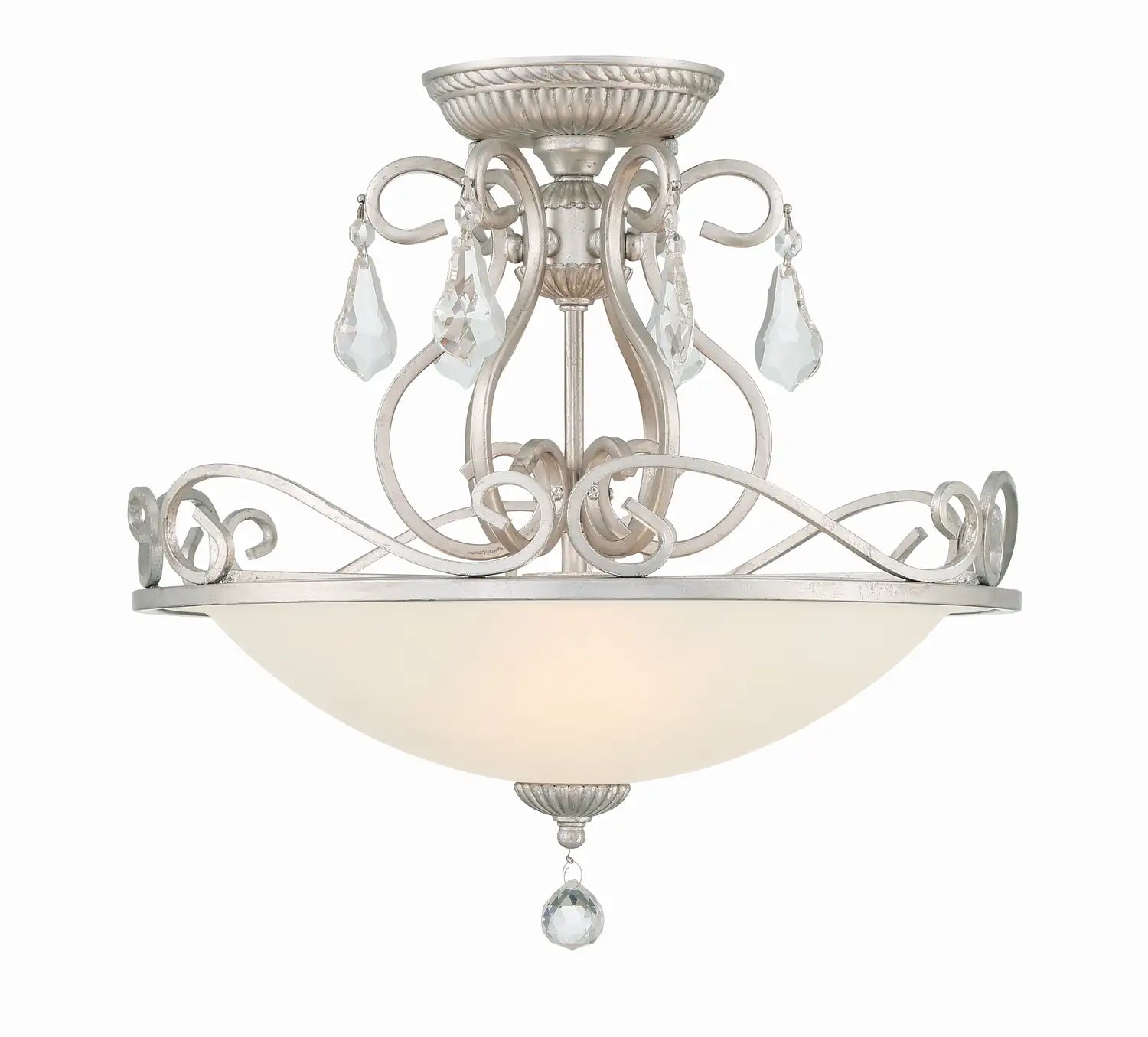 CRYSTORAMA, ASHTON SEMI FLUSH MOUNT, FLUSH MOUNT CEILING LIGHTS