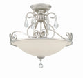 CRYSTORAMA, ASHTON SEMI FLUSH MOUNT, FLUSH MOUNT CEILING LIGHTS