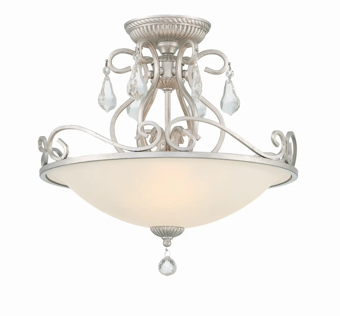 CRYSTORAMA, ASHTON SEMI FLUSH MOUNT, FLUSH MOUNT CEILING LIGHTS