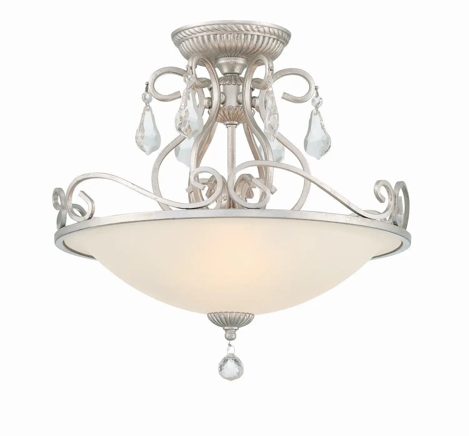 CRYSTORAMA, ASHTON SEMI FLUSH MOUNT, FLUSH MOUNT CEILING LIGHTS