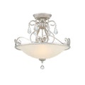 CRYSTORAMA, ASHTON SEMI FLUSH MOUNT, FLUSH MOUNT CEILING LIGHTS