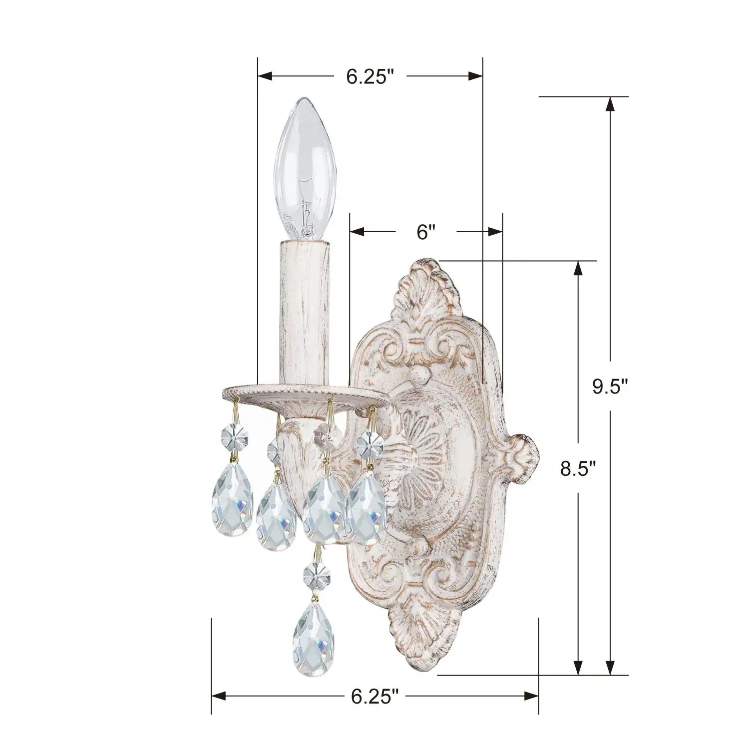 CRYSTORAMA, PARIS MARKET SCONCE, WALL SCONCES