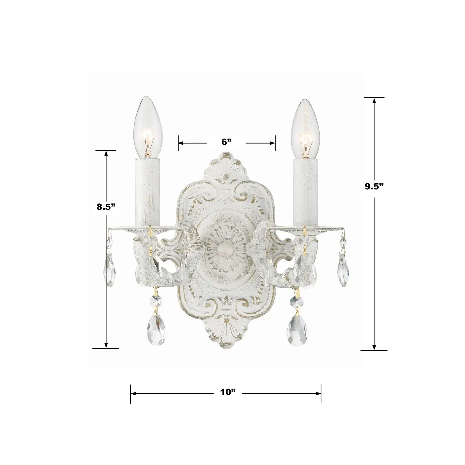 CRYSTORAMA, PARIS MARKET SCONCE, WALL SCONCES
