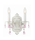 CRYSTORAMA, PARIS MARKET ROSE CRYSTAL SCONCE, WALL SCONCES