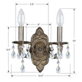 CRYSTORAMA, PARIS MARKET VENETIAN SCONCE, WALL SCONCES