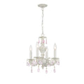 CRYSTORAMA, PARIS MARKET ROSE CRYSTAL CHANDELIER, CHANDELIER LIGHT