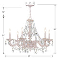 CRYSTORAMA, PARIS MARKET CHANDELIER, CHANDELIER LIGHT