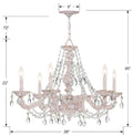 CRYSTORAMA, PARIS MARKET CHANDELIER, CHANDELIER LIGHT