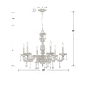 CRYSTORAMA, PARIS MARKET CHANDELIER, CHANDELIER LIGHT