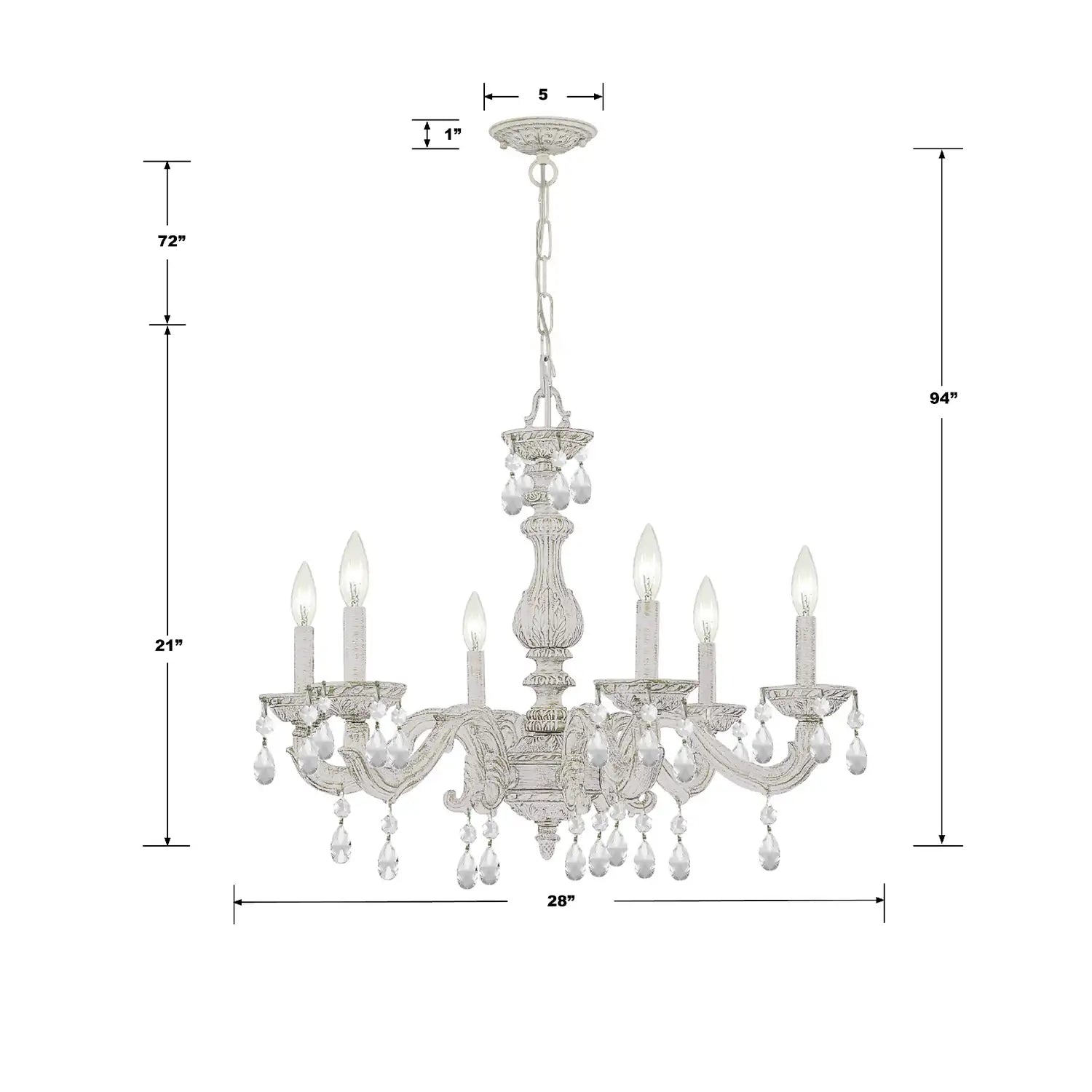 CRYSTORAMA, PARIS MARKET CHANDELIER, CHANDELIER LIGHT
