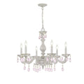 CRYSTORAMA, PARIS MARKET ROSE CRYSTAL CHANDELIER, CHANDELIER LIGHT