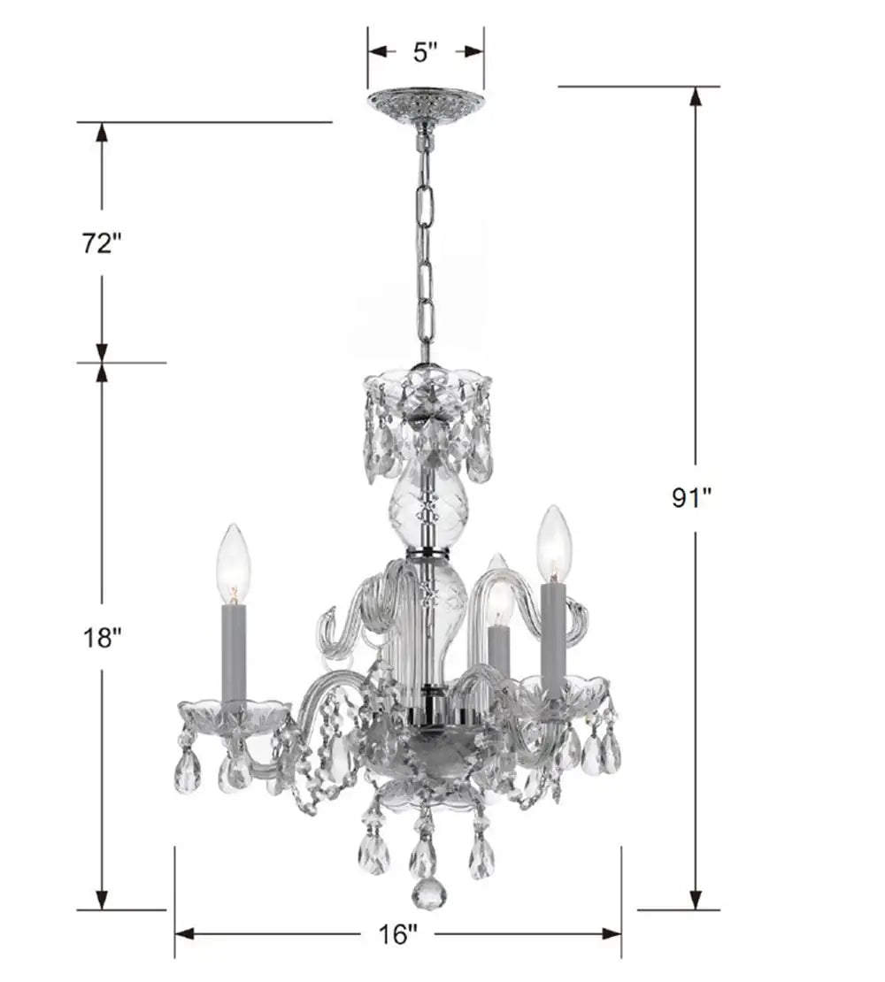 CRYSTORAMA, TRADITIONAL CRYSTAL CHANDELIER, CHANDELIER LIGHT