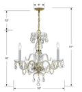 CRYSTORAMA, TRADITIONAL CRYSTAL CHANDELIER, CHANDELIER LIGHT