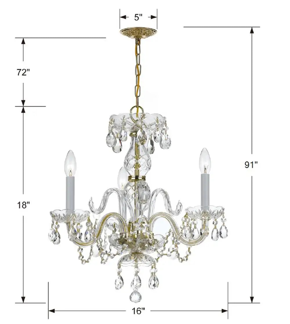 CRYSTORAMA, TRADITIONAL CRYSTAL CHANDELIER, CHANDELIER LIGHT