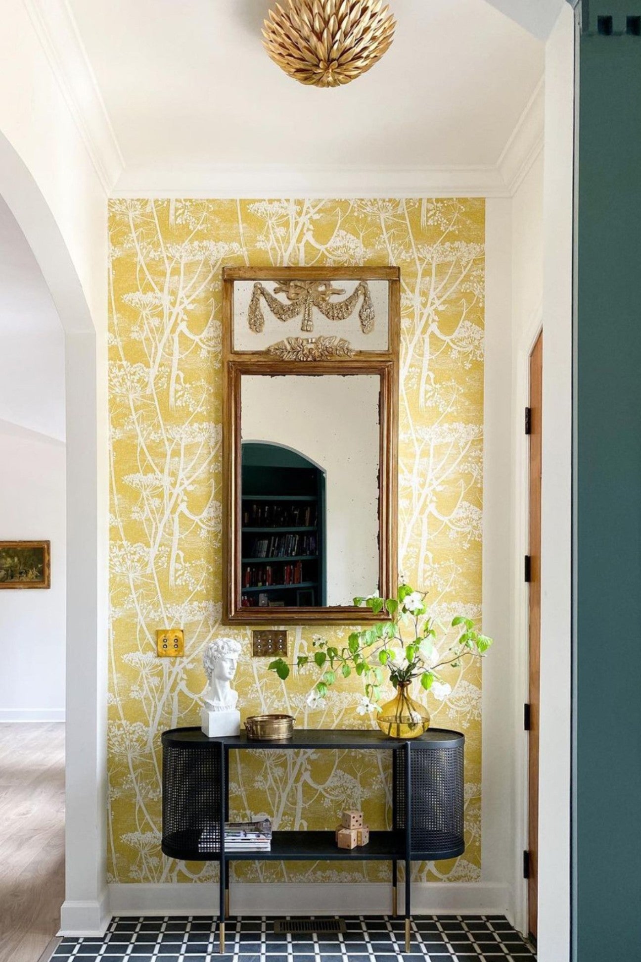 CRYSTORAMA, BROCHE SEMI FLUSH MOUNT, FLUSH MOUNT CEILING LIGHTS 