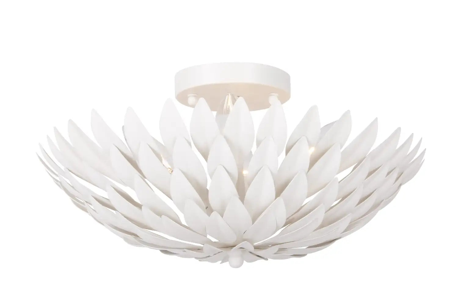 CRYSTORAMA, BROCHE SEMI FLUSH MOUNT, FLUSH MOUNT CEILING LIGHTS