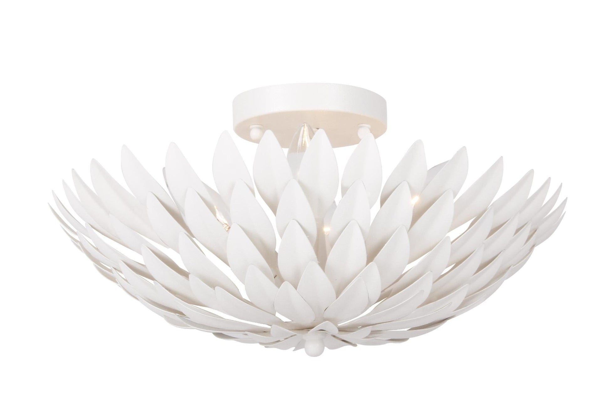 CRYSTORAMA, BROCHE SEMI FLUSH MOUNT, FLUSH MOUNT CEILING LIGHTS 