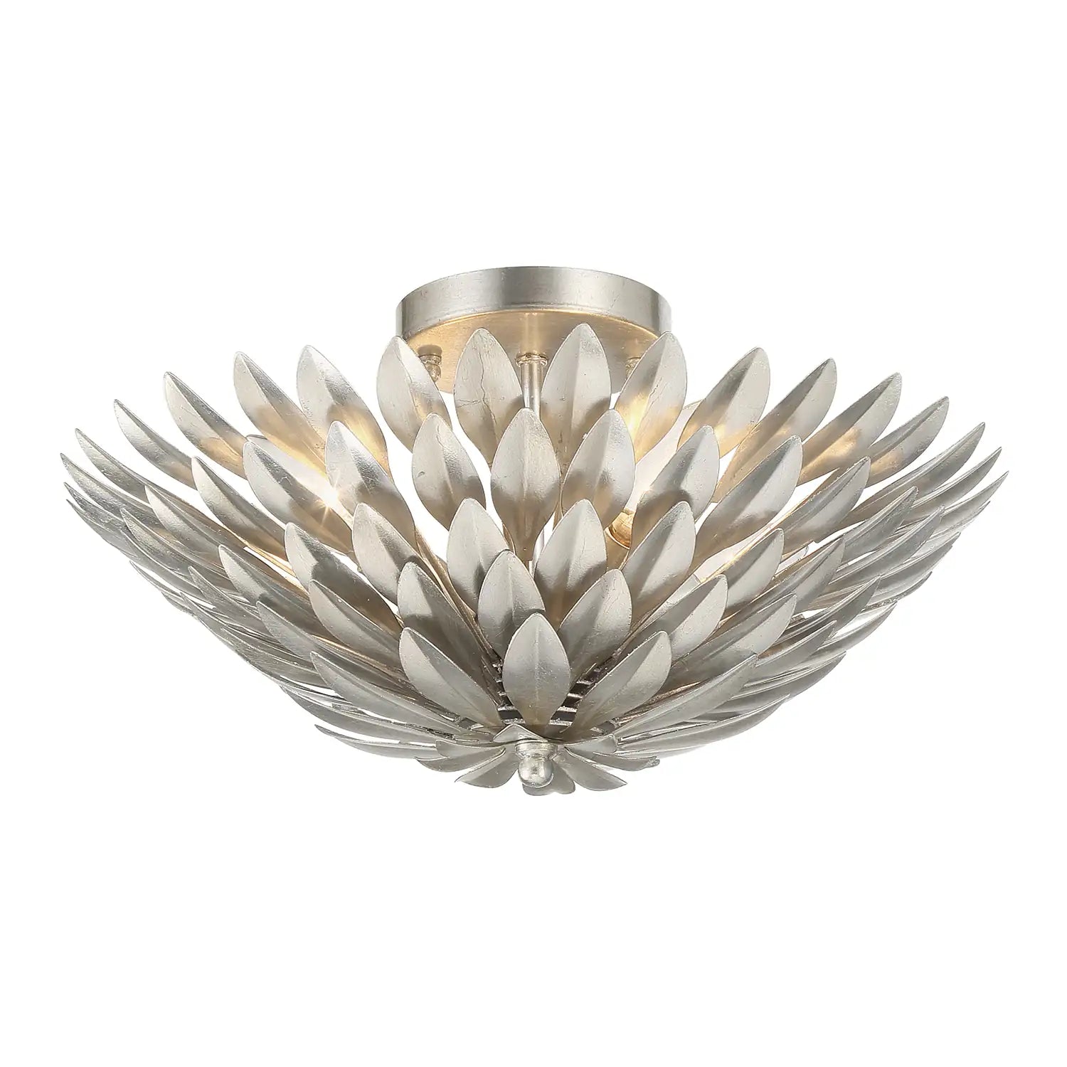 CRYSTORAMA, BROCHE SEMI FLUSH MOUNT, FLUSH MOUNT CEILING LIGHTS