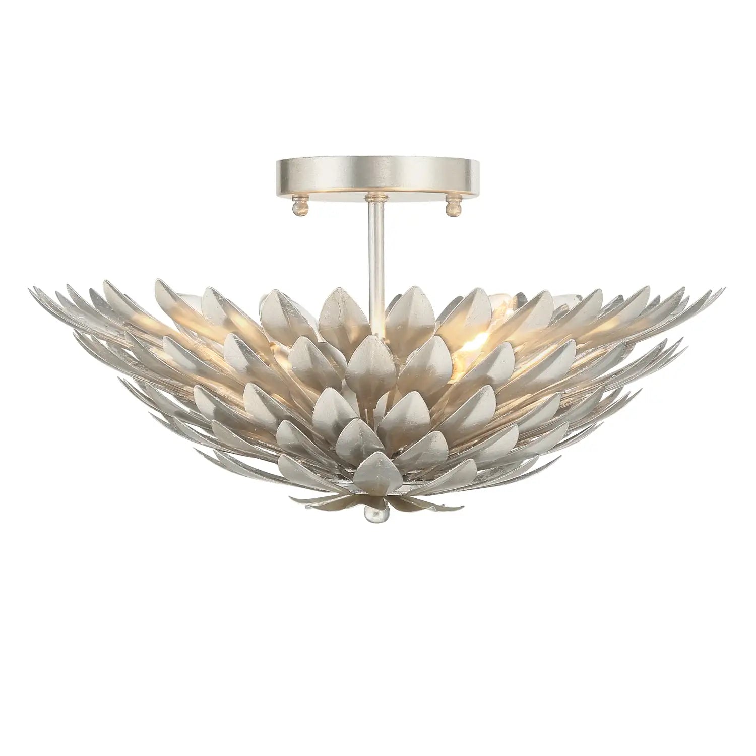 CRYSTORAMA, BROCHE SEMI FLUSH MOUNT, FLUSH MOUNT CEILING LIGHTS