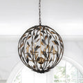 CRYSTORAMA, BROCHE SPHERE CHANDELIER, CHANDELIER LIGHT