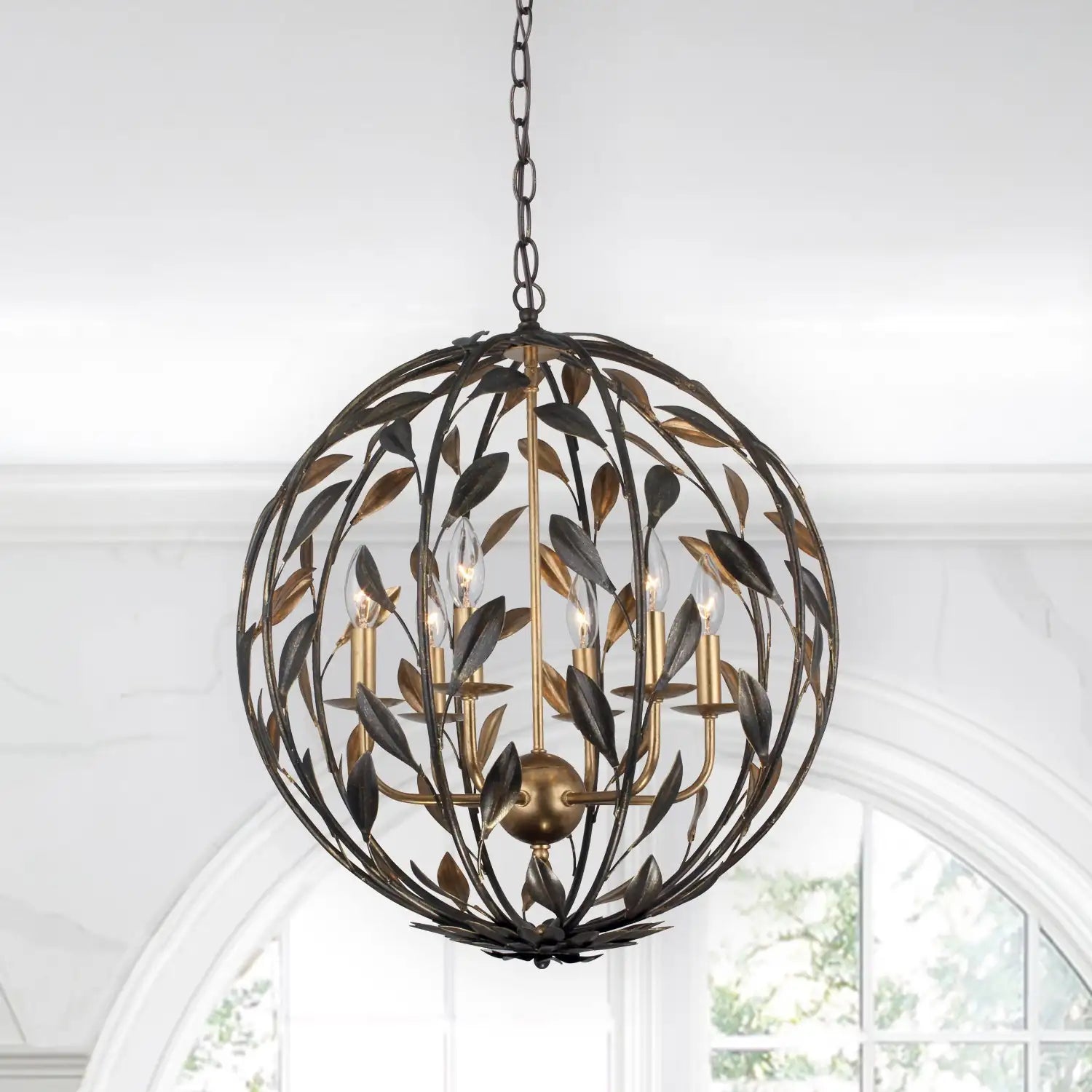 CRYSTORAMA, BROCHE SPHERE CHANDELIER, CHANDELIER LIGHT