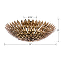 CRYSTORAMA, BROCHE FLUSH MOUNT, FLUSH MOUNT CEILING LIGHTS