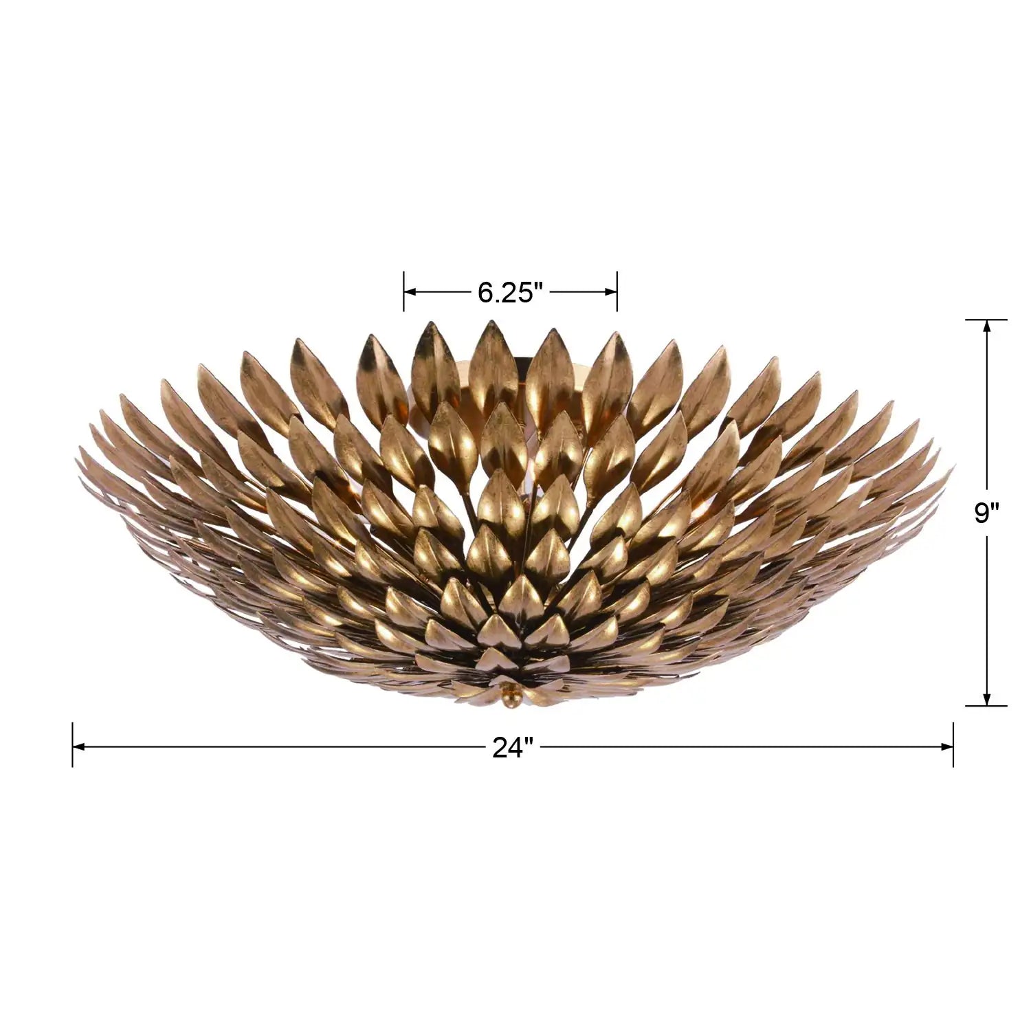 CRYSTORAMA, BROCHE FLUSH MOUNT, FLUSH MOUNT CEILING LIGHTS