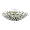 CRYSTORAMA, BROCHE FLUSH MOUNT, FLUSH MOUNT CEILING LIGHTS