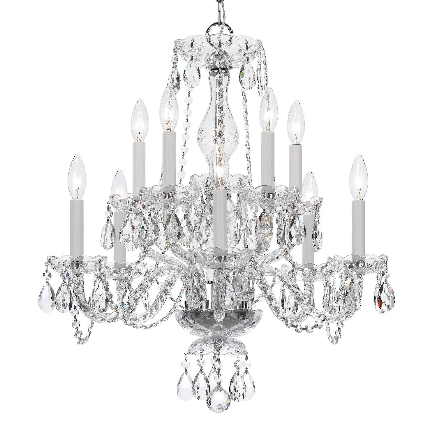 CRYSTORAMA, TRADITIONAL CRYSTAL CHANDELIER, CHANDELIER LIGHT
