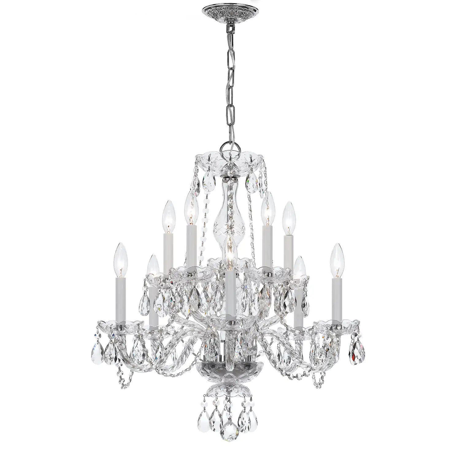 CRYSTORAMA, TRADITIONAL CRYSTAL CHANDELIER, CHANDELIER LIGHT