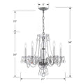 CRYSTORAMA, TRADITIONAL CRYSTAL CRYSTAL CHANDELIER, CHANDELIER LIGHT